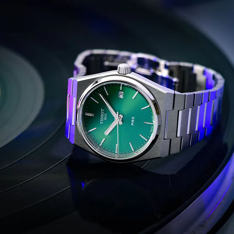 Tissot PRX Swiss Quartz Green Dial Men’s Watch- T137.410.11.091.00